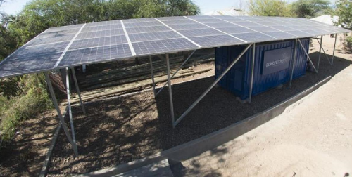 Credits to powercorner engie solar project ketumbeine minigrid